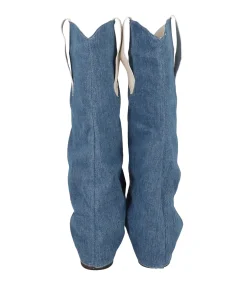 Bota vaquera funda denim