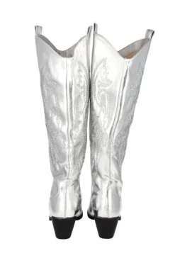 Bota Vaquera Larga Aplicaciones