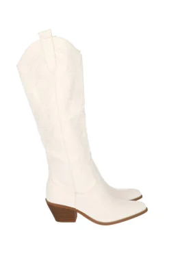 Bota vaquera larga bordados