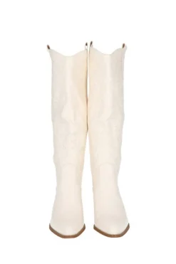 Bota vaquera larga bordados