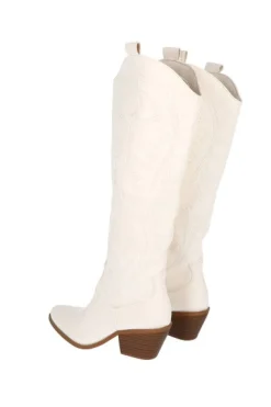 Bota vaquera larga bordados