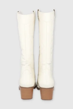 Bota vaquera pespunte punta