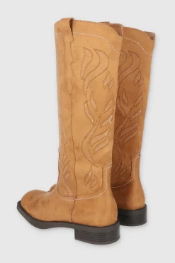 Bota vaquera punta cuadrada