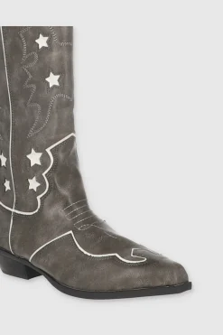 Bota Vaquera Vintage Estrellas
