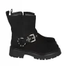 Botas biker hebillas