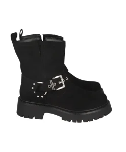 Botas biker hebillas