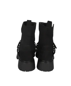 Botas biker hebillas