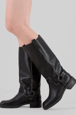 Botas Motero Hebilla Estoperoles