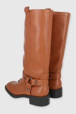 Botas Motero Hebilla Estoperoles