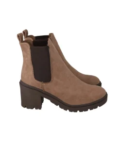 Botin Basico Elastico Suade