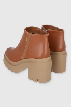 Botin basico tacon cuadrado