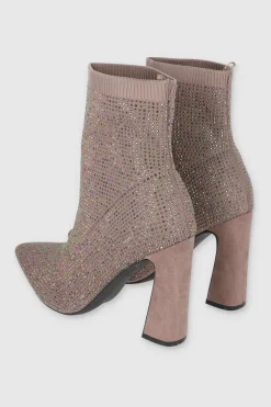 Botin calcetin multi brillos