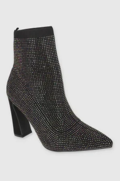 Botin calcetin multi brillos