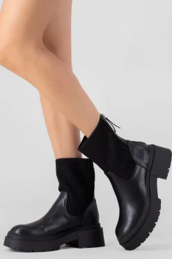 Botin chelsea calcetin