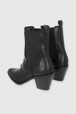 BOTIN ELÁSTICO VAQUERO SENCILLO