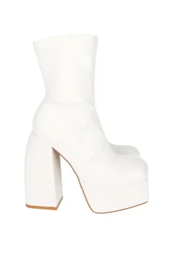 Botin plataforma xxl elástica ajustada