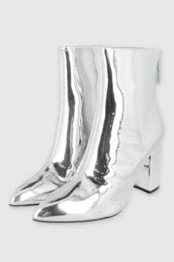 Botin pointy metalico