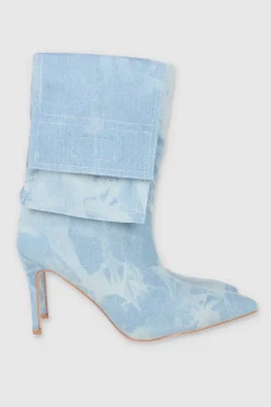 Botín bolsa cargo denim