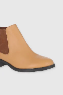 Botín Chelsea Efecto Piel