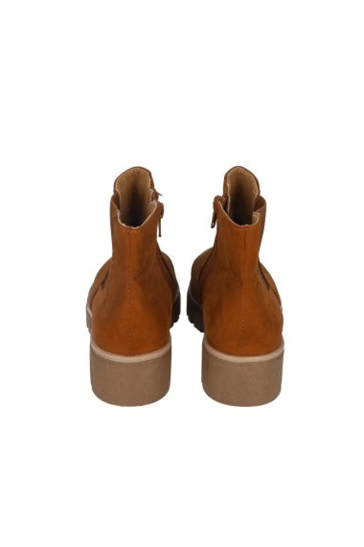 Botín chelsea suede suela track