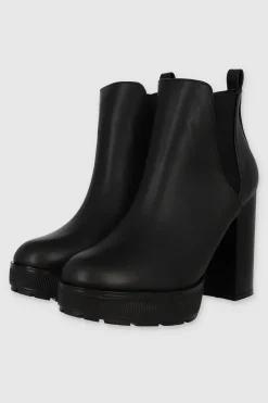 Botín chelsea tacón alto