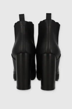 Botín chelsea tacón alto