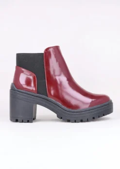 Botín Chelsea Tacón Ancho