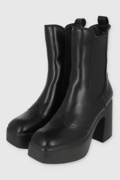 Botín chelsea tacón plataforma