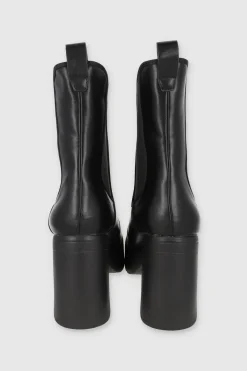 Botín chelsea tacón plataforma