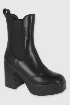 Botín chelsea tacón plataforma