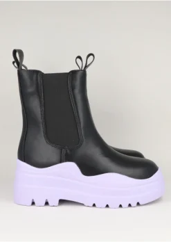 Botín Midi Chelsea Suela Alta