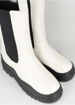 Botín Midi Chelsea Suela Alta