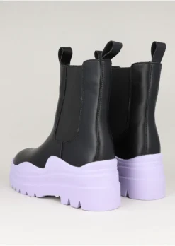 Botín Midi Chelsea Suela Alta