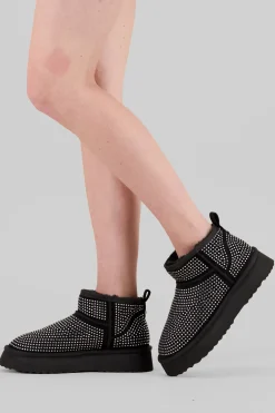 Botín plataforma brillos