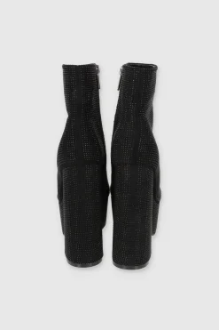 Botín plataforma brillos