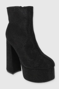 Botín plataforma brillos