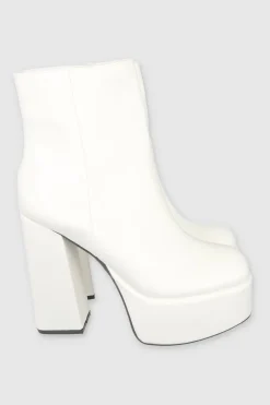 Botín plataforma tacón ancho