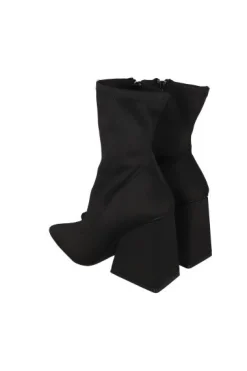 Botín strech tacón pirámide