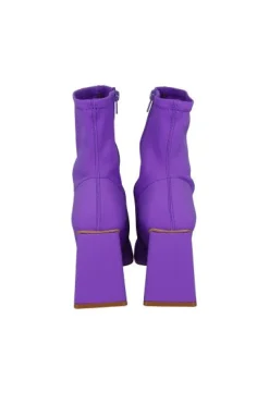 Botín strech tacón pirámide