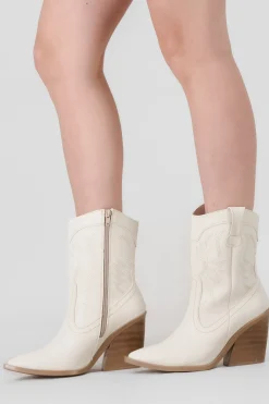 Botín Vaquero Bordado