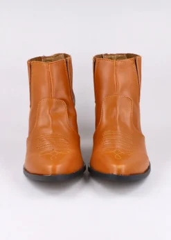 Botín Vaquero Efecto Piel