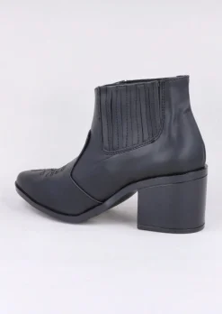 Botín Vaquero Efecto Piel