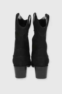 Botín vaquero pespunte punta