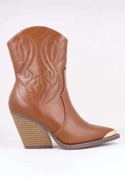 Botín Vaquero Punta Metálica