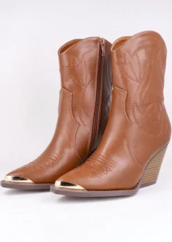 Botín Vaquero Punta Metálica