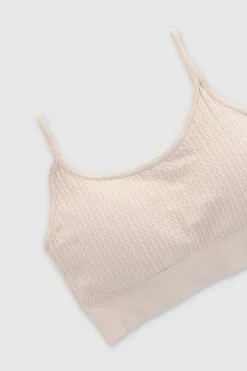 Bralette textura seamless