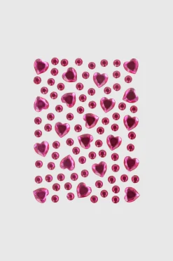 Brillos Faciales Circulos Corazones