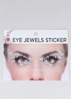 Brillos faciales mariposas