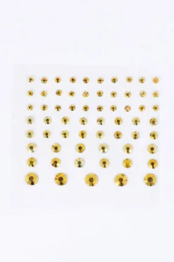 Brillos Faciales Redondos Adheribles