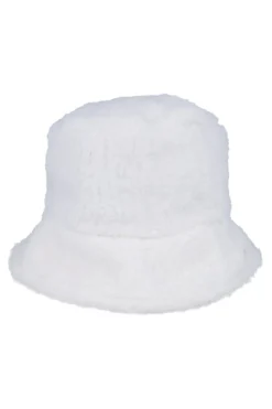Bucket hat peluche monocolor